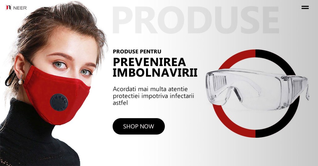 Masca de protecție pentu prevenirea îmbolnăvirii asigură o protecție împotriva infectării – reducere 46% ! Stoc LIMITAT !!!